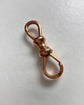VICTORIAN 9CT GOLD DOUBLE DOG CLIP