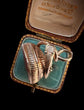 VICTORIAN SNAKE FOB WITH ERMINE INTAGLIO
