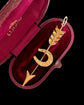 VICTORIAN 15CT GOLD HORSESHOE & ARROW PENDANT
