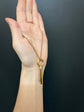 VICTORIAN LARGE 15CT GOLD BRAMAH KEY PENDANT