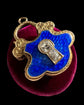 VICTORIAN 18CT GOLD PADLOCK WITH DIAMOND LOCK