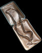 ANTIQUE SILVER SNAKE LINK ALBERT CHAIN