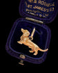 ANTIQUE 9CT GOLD DACHSHUND DOG PENDANT