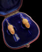 VICTORIAN 18CT GOLD ACORN EARRINGS