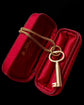 ANTIQUE GOLD KEY PENDANT