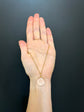 VICTORIAN ROCK CRYSTAL & 18CT GOLD LOCKET