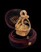 EARLY 19TH CENTURY TRIPLE SNAKE FOB PENDANT