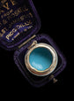 VICTORIAN ENAMEL CAT PENDANT