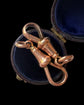 ANTIQUE LARGE 9CT GOLD MATCHING DOG CLIPS