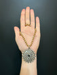 VICTORIAN VAUXHALL GLASS STAR PENDANT