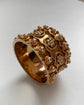VINTAGE CHUNKY GOLD BAND RING