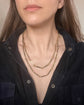 EARLY 19TH CENTURY 18CT GOLD & SWISS ENAMEL CHAIN