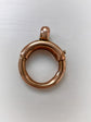 ANTIQUE 9CT GOLD BOLT RING