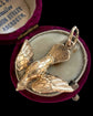 ANTIQUE 15CT GOLD DOVE BIRD PENDANT