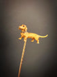 VICTORIAN DACHSHUND DOG STICKPIN