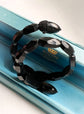VICTORIAN WHITBY JET ACORN BANGLE