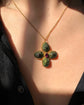 VICTORIAN SCARAB BEETLE & GARNET PENDANT / BROOCH