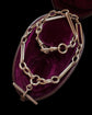 VICTORIAN CHUNKY SILVER PAPERCLIP ALBERT CHAIN