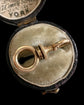 ANTIQUE 15CT GOLD TWIST DOG CLIP