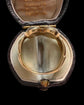 EARLY VICTORIAN DOUBLE HEART & HAND FEDE RING