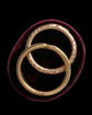 GEORGIAN FINELY CHASED GEORGIAIN OUROBOROS SNAKE SPLIT RING
