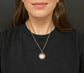 CHUNKY VICTORIAN CRYSTAL & 18CT GOLD LOCKET