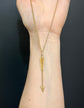 VICTORIAN 15CT GOLD ARROW PENDANT