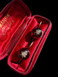 VICTORIAN GARNET & DIAMOND EARRINGS