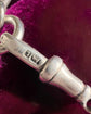 ANTIQUE SILVER PAPERCLIP ALBERT CHAIN
