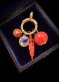 (SALE) EARLY 19TH CENTURY CARVED CORAL AMPHORA URN PENDANT