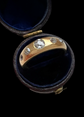 VICTORIAN FIVE STONE DIAMOND FLUSH SET RING