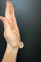 HUGE MOONSTONE & 18CT GOLD PENDANT