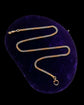 ANTIQUE 18CT GOLD & PLATINUM BI-COLOUR CURB CHAIN