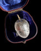 ANTIQUE SILVER EGG PENDANT