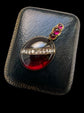 LARGE VICTORIAN GARNET & DIAMOND PENDANT