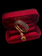 VICTORIAN WOVEN HAIR SNAKE RING