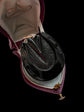 VICTORIAN WHITBY JET HORSESHOE PENDANT