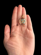 VICTORIAN DOUBLE HEART ROCK CRYSTAL PENDANT