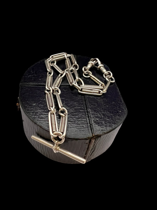 VICTORIAN SILVER ALBERT CHAIN