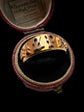 VICTORIAN 18CT GOLD MIZPAH RING