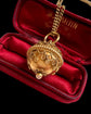 VICTORIAN 10CT GOLD ETRUSCAN REVIVAL SPHERE PENDANT