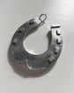 VICTORIAN SUPERSIZED SILVER HORSESHOE PENDANT