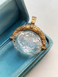 GEORGIAN REGENCY ROCK CRYSTAL SPINNER PENDANT