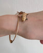 VICTORIAN 9CT GOLD LUCKY PIG BANGLE