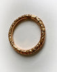GEORGIAN 15CT GOLD CHUNKY SPLIT RING