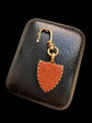 VICTORIAN GOLDSTONE SHIELD PENDANT