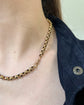 VICTORIAN 9CT GOLD DOUBLE DOG CLIP