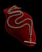 ANTIQUE BI-COLOUR 18CT GOLD & PLATINUM CURB ALBERT CHAIN