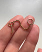 ANTIQUE MINI 9CT GOLD KEY PENDANT