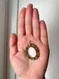 GEORGIAN CANATILLE GEM SET LOCKET